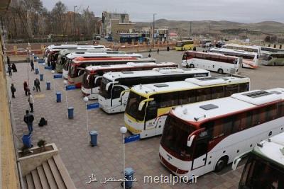 بلیت اتوبوس به قیمت پیش از عید بازمی گردد