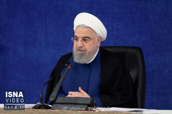 روحانی: اجازه ندهیم ضدانقلاب ذهن مردم را مشوش كند
