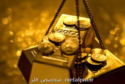 ثبت بدترین سقوط هفتگی قیمت جهانی طلا از مارس 2020