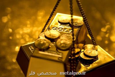 ثبت بدترین سقوط هفتگی قیمت جهانی طلا از مارس 2020