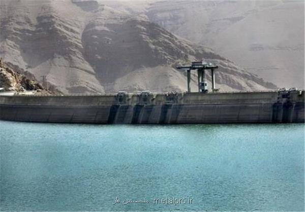 کاهش محسوس حجم ذخایر آب سدهای پنجگانه تهران