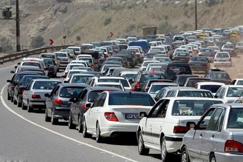 ترافیک سنگین در محورهای چالوس و هراز